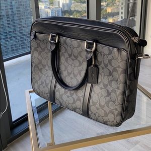 Coach briefcase/laptop bag
